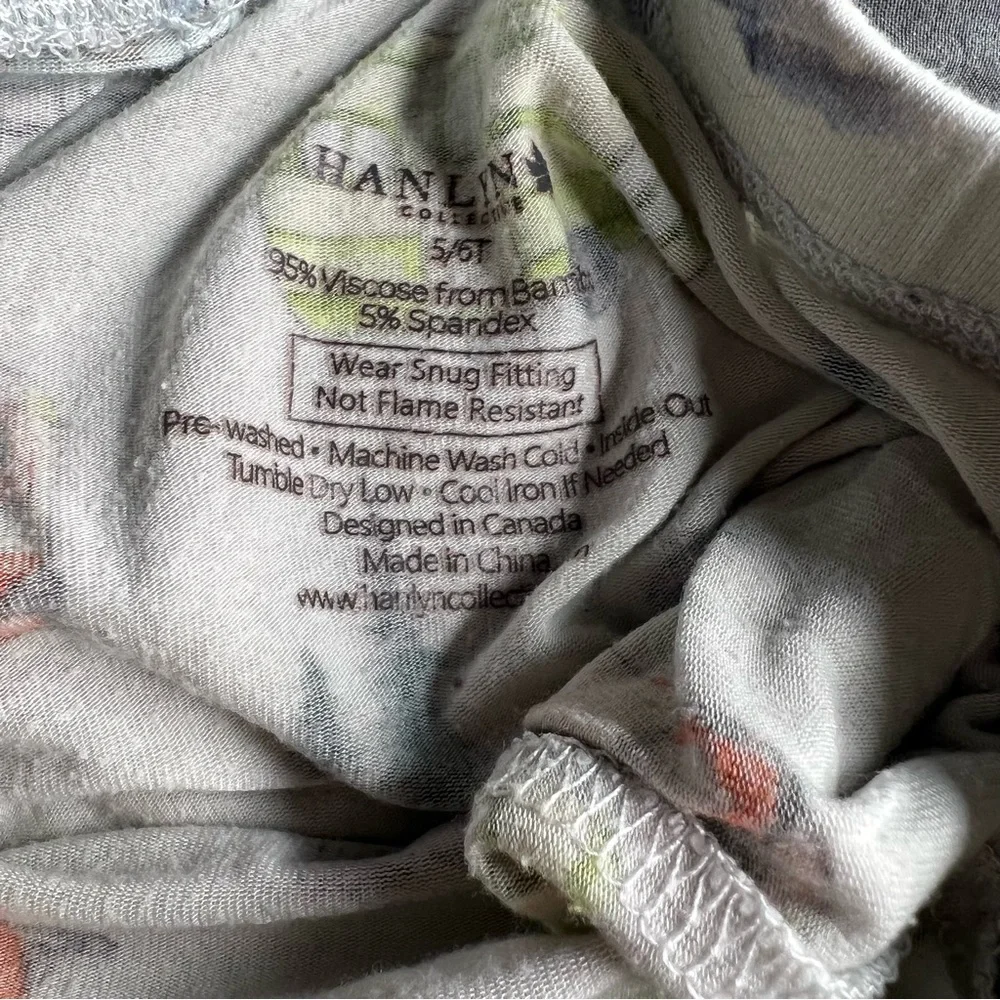 Hanlyn Collective Viscose Bamboo Camper RV Pajama Set Soft Camping‎ Sleepwear